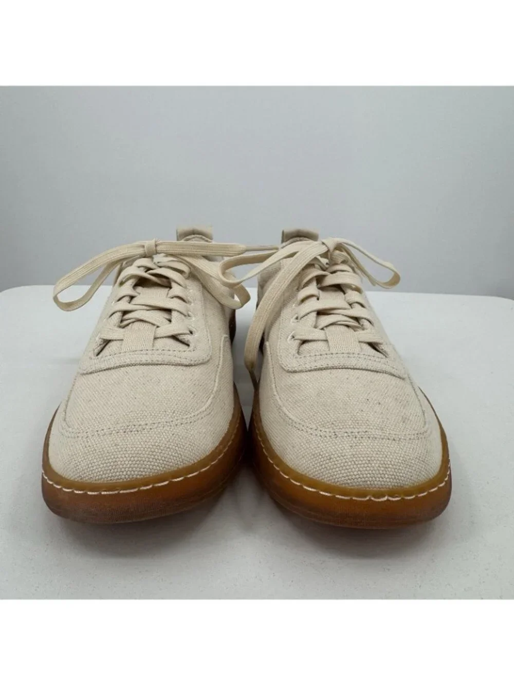 Everlane Tread Bare Sneaker size 11 Women's in Canvas Natural Lace-up Shoes